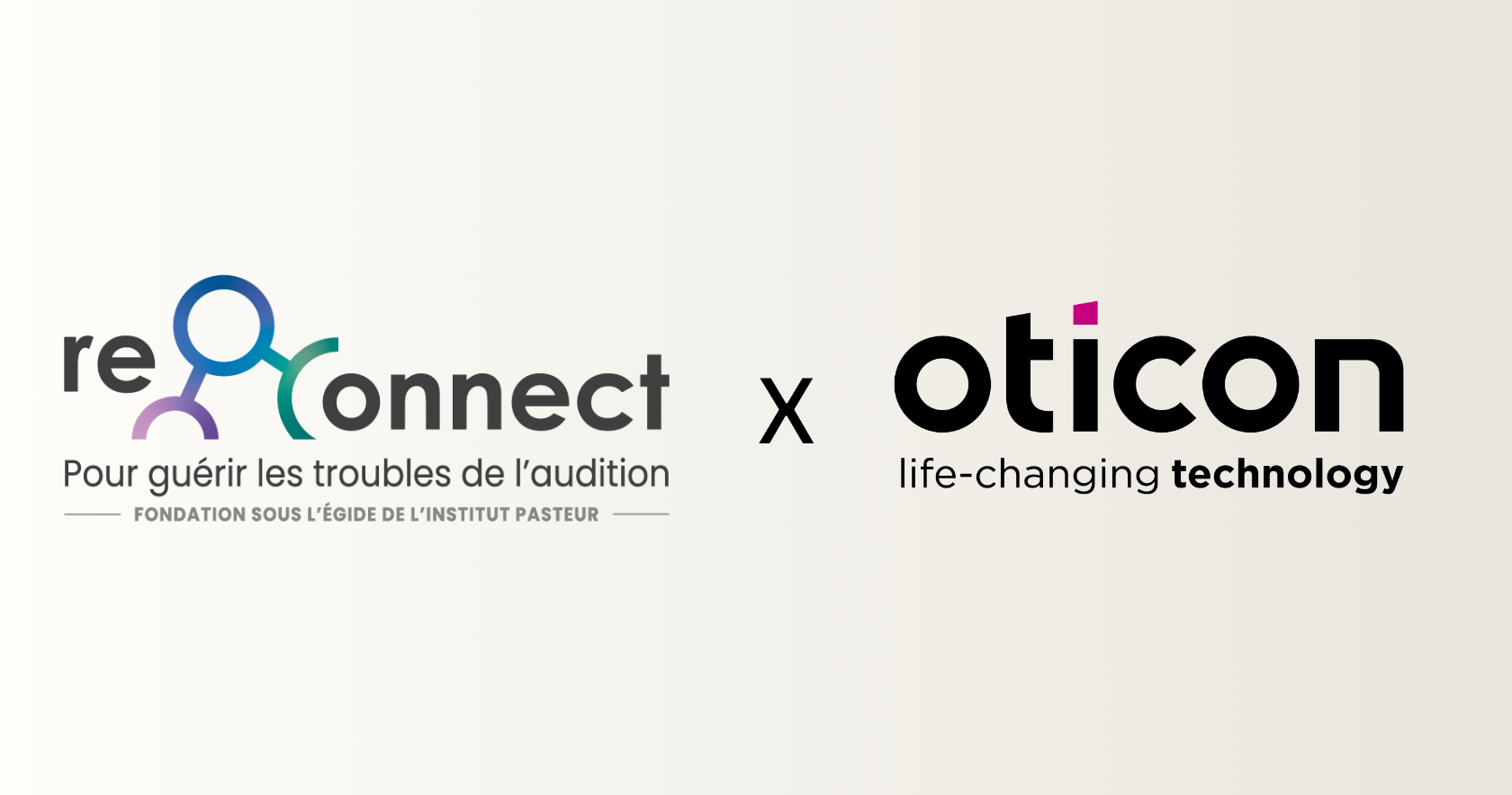 Un premier partenariat philanthropique entre Oticon et l’Institut reConnect