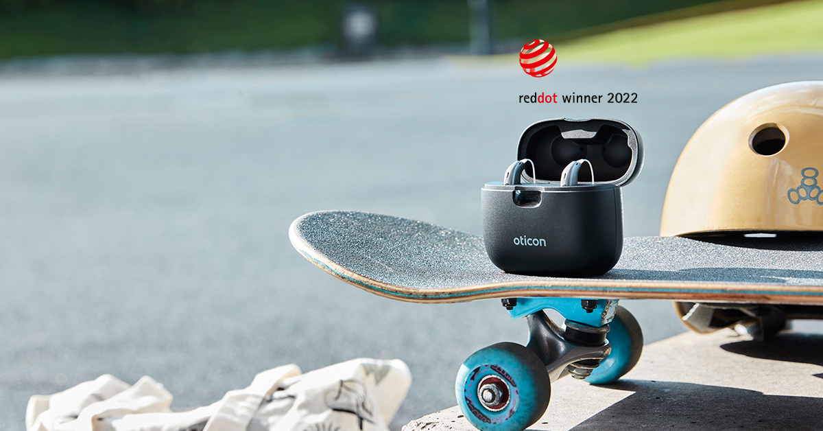 Oticon Wins Two Prestigious Red Dot Global Design Awards 2022